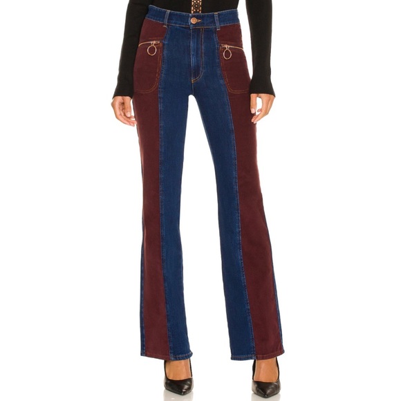 See By Chloe Denim - See By Chloe denim corduroy bootcut jeans